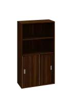 SPD 43/80 skříň s posuvnými dveřmi/nika, 1450X800X400, ořech královský